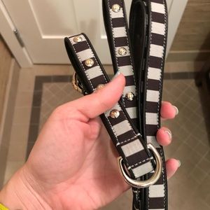 Henri Bendel Dog Collar and Leash